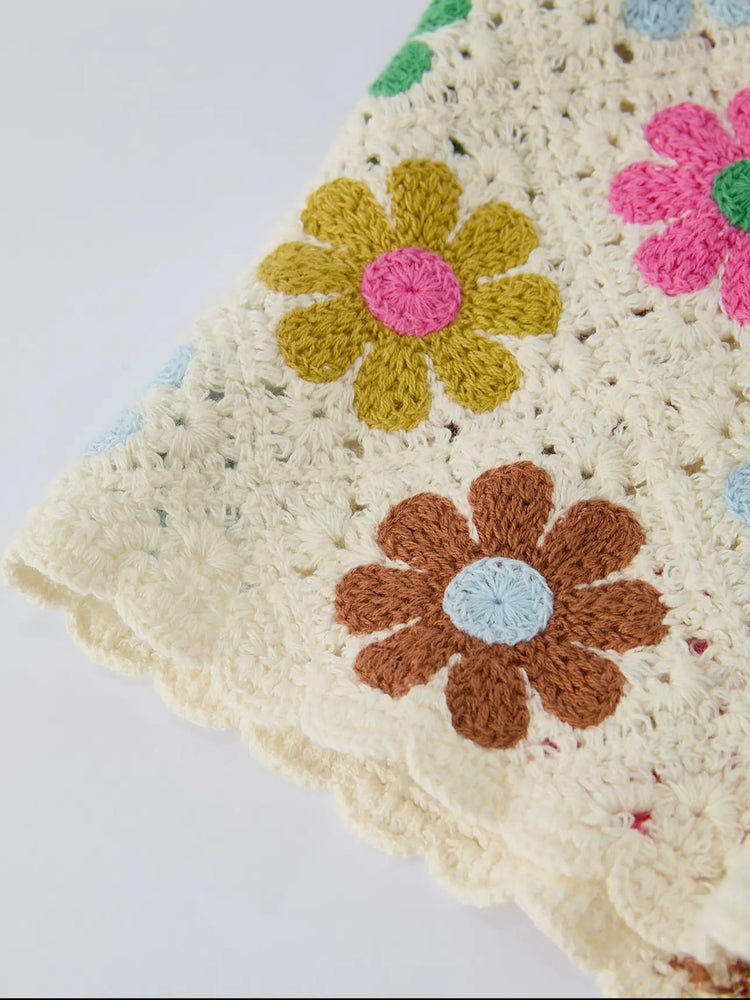 Crochet Floral Set