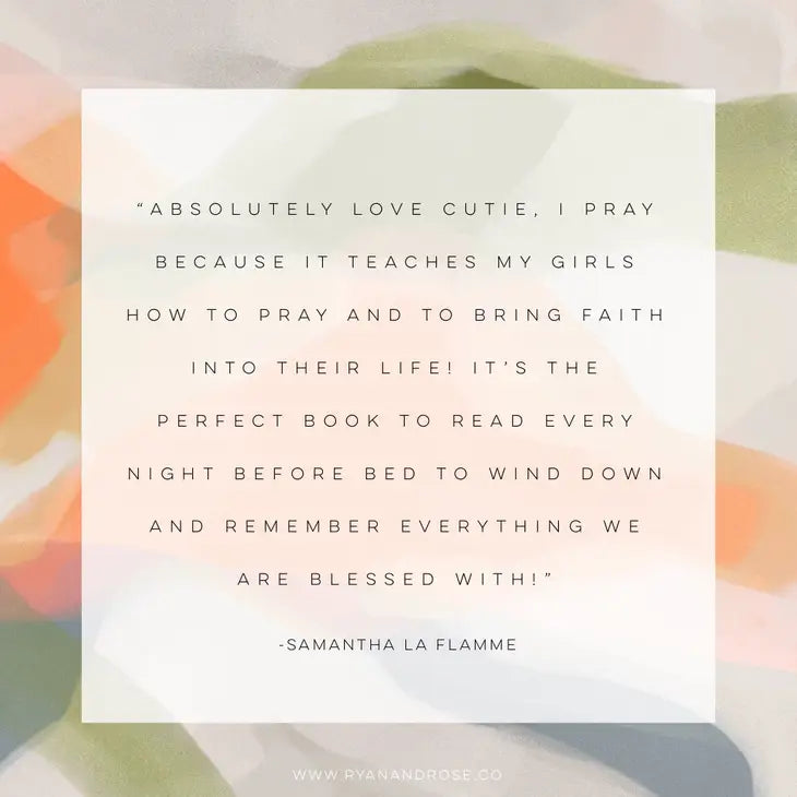 Cutie, I Pray Board Book