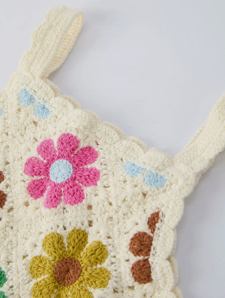 Crochet Floral Set