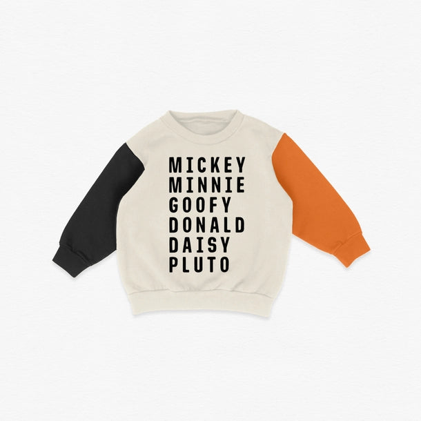 Mickey and Friends Colorblock Sweatshirt