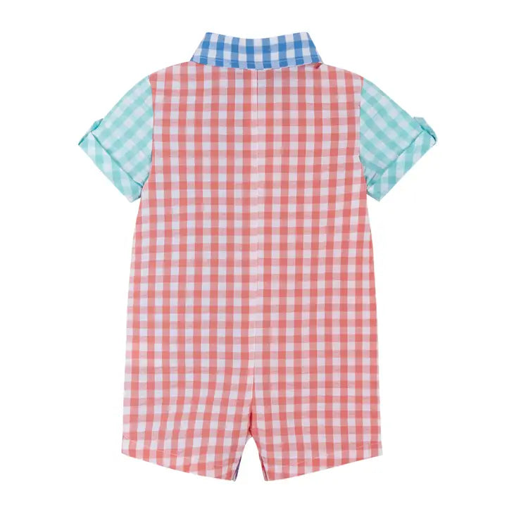 Spring Gingham Romper